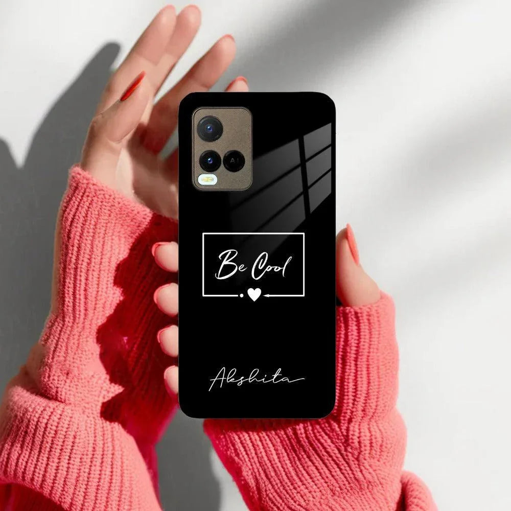 Be Cool Glass Case Cover For Vivo - ShopOnCliQ