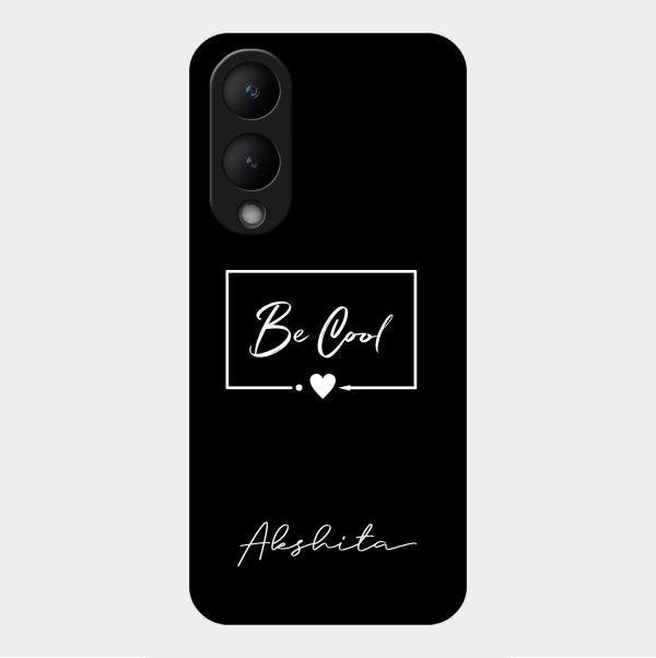 Be Cool Glass Case Cover For Vivo Y28 5G