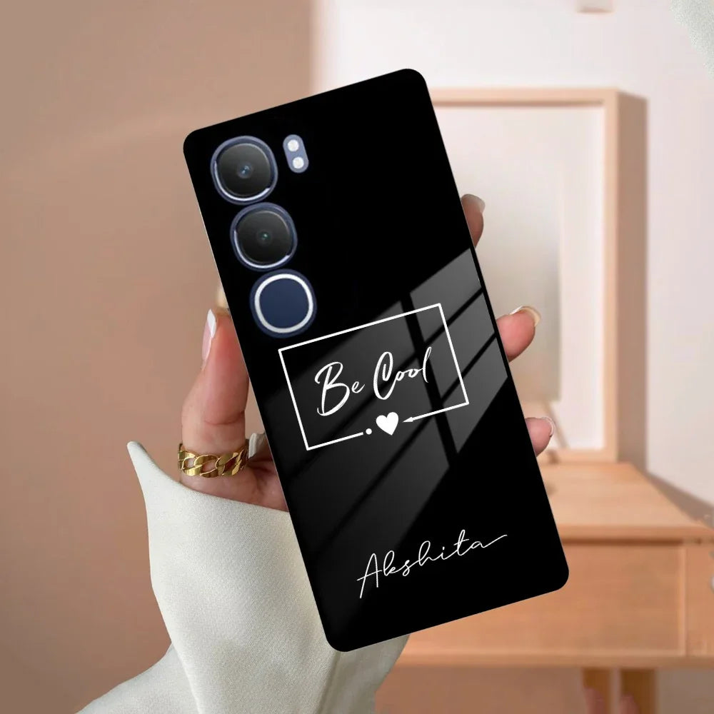 Be Cool Glass Case Cover For Vivo - ShopOnCliQ