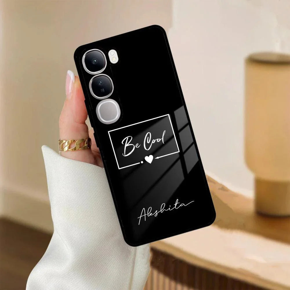 Be Cool Glass Case Cover For Vivo - ShopOnCliQ