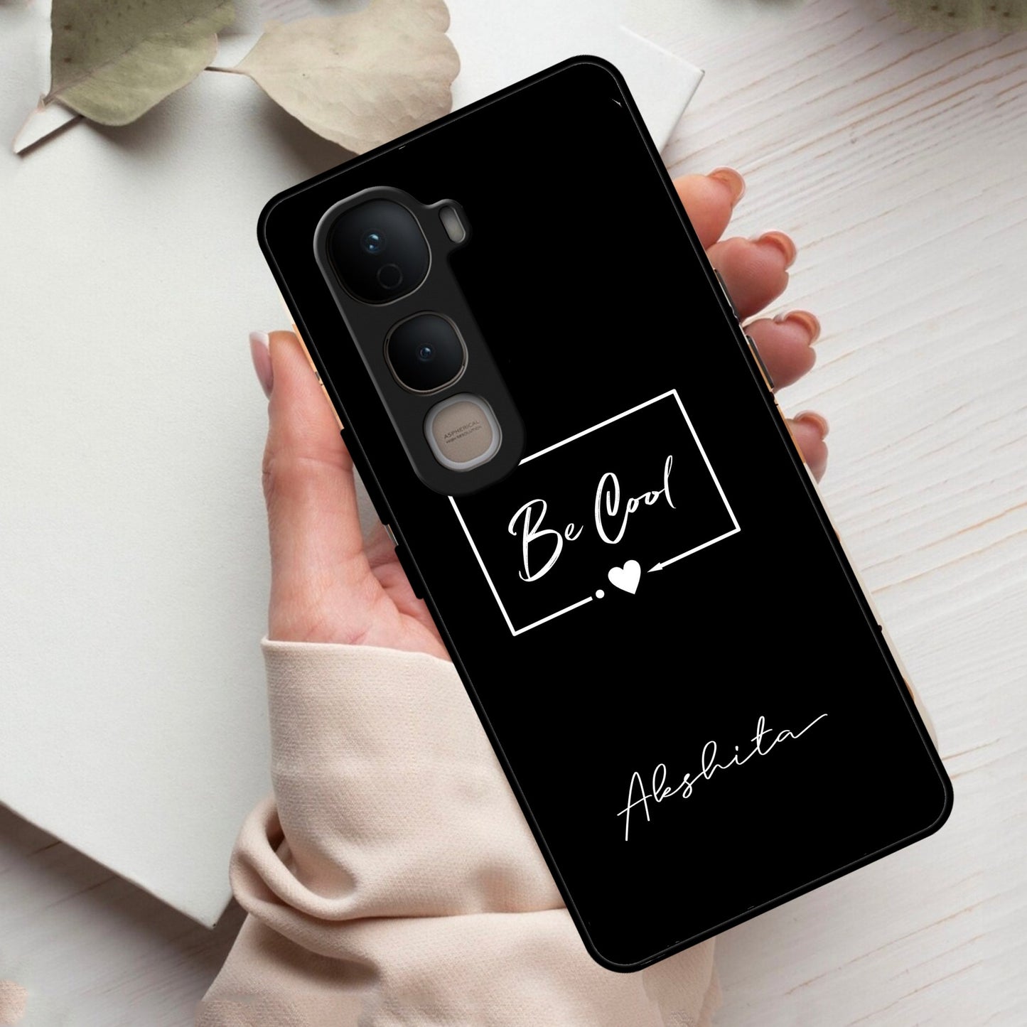 Be Cool Glass Case Cover For Vivo