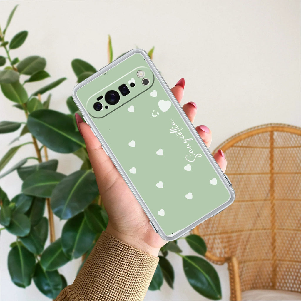 Be Loved Customize Anti Yellow Case Mint Green For Google Pixel 10 Pro XL