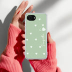 Be Loved Customize Transparent Silicon Case Mint Green For iPhone 13 Mini