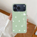 Be Loved Customize Transparent Silicon Case Mint Green For iPhone 17 Pro