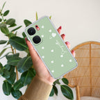 Be Loved Customize Transparent Silicon Case Mint Green For iQOO Neo 9 Pro 5G