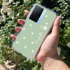 Be Loved Customize Transparent Silicon Case Mint Green For iQOO Z7s 5G