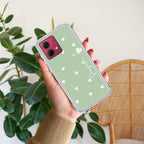 Be Loved Customize Anti Yellow Case Mint Green For Motorola G84 5G