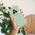 Be Loved Customize Transparent Silicon Case Mint Green For Realme 14 Pro Plus 5G