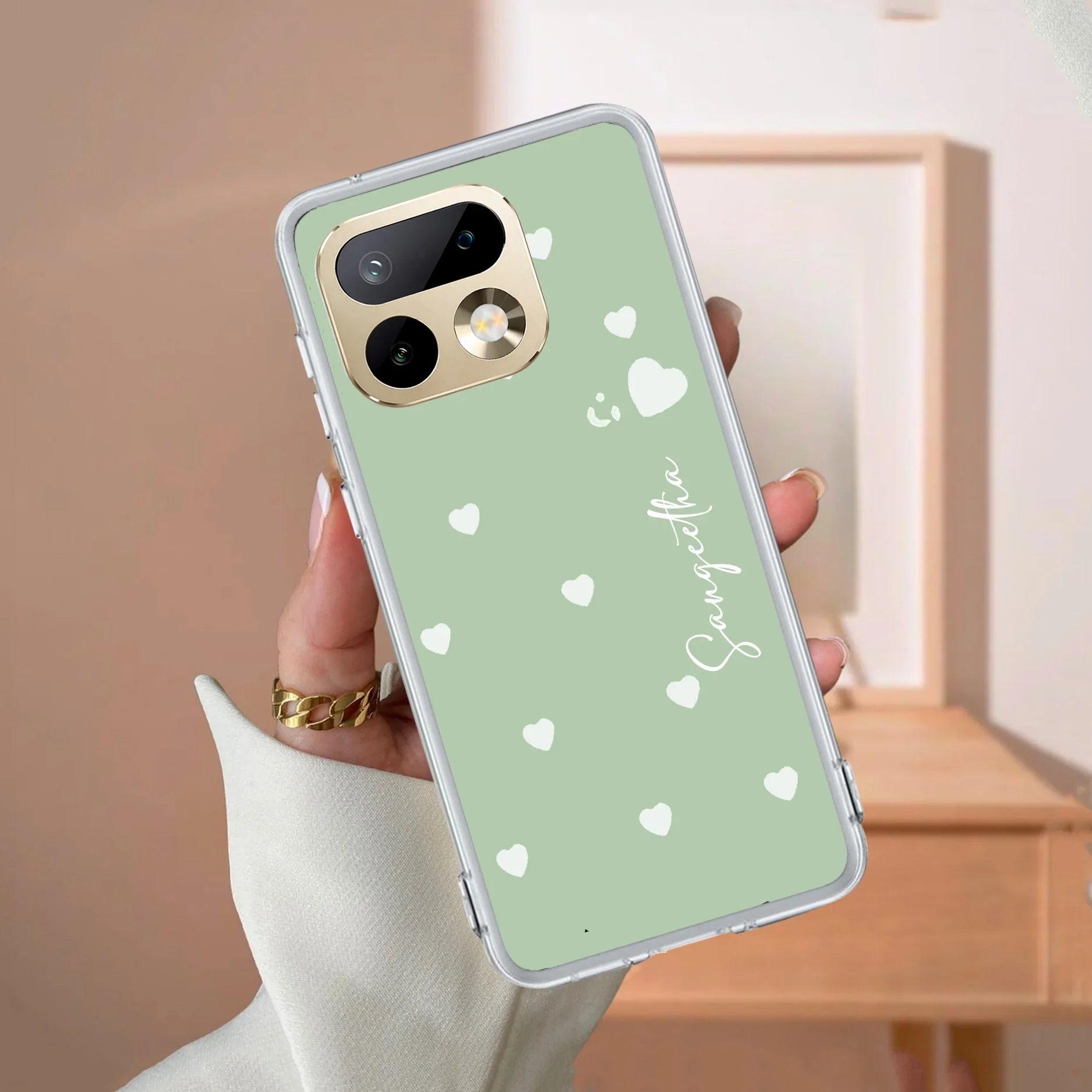 Be Loved Customize Transparent Silicon Case Mint Green For Realme/Narzo - ShopOnCliQ