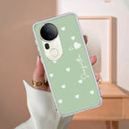 Be Loved Customize Transparent Silicon Case Mint Green For Vivo V20 SE