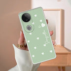Be Loved Customize Transparent Silicon Case Mint Green For Vivo Y58 5G