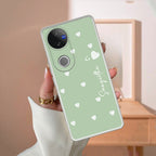Be Loved Customize Transparent Silicon Case Mint Green For Vivo Y31 Pro 5G