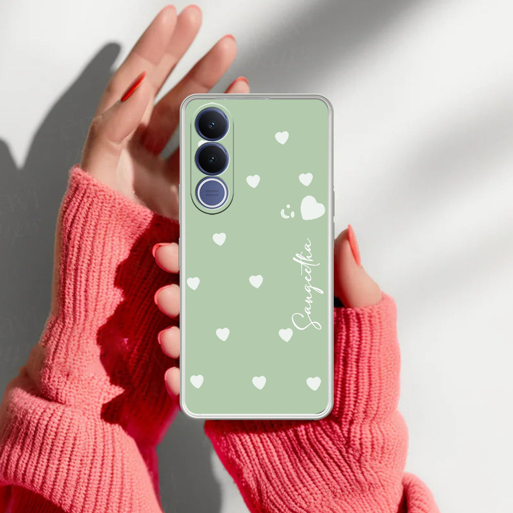 Be Loved Customize Anti Yellow Case Mint Green For Vivo V70 FE 5G