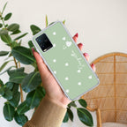 Be Loved Customize Transparent Silicon Case Mint Green For Vivo T1x