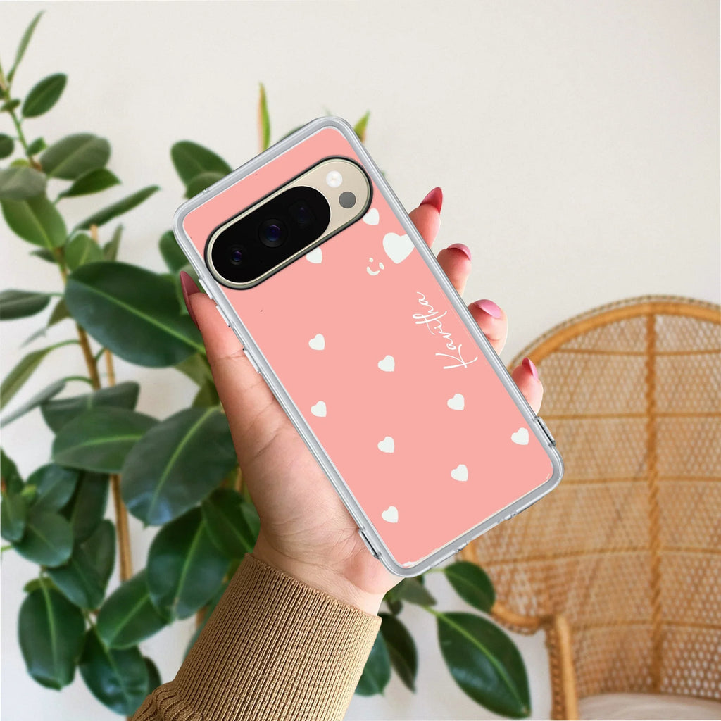 Be Loved Customize Anti Yellow Case Peach For Google Pixel 10 Pro