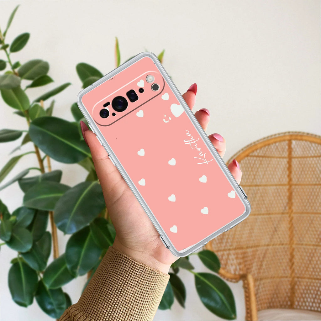 Be Loved Customize Anti Yellow Case Peach For Google Pixel 10 Pro XL