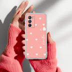 Be Loved Customize Transparent Silicon Case Peach For iQOO 9 SE 5G