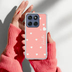 Be Loved Customize Anti Yellow Case Peach For Motorola Edge 60 Pro 5G