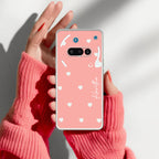 Be Loved Customize Anti Yellow Case Peach For Nothing Phone 3A 5G