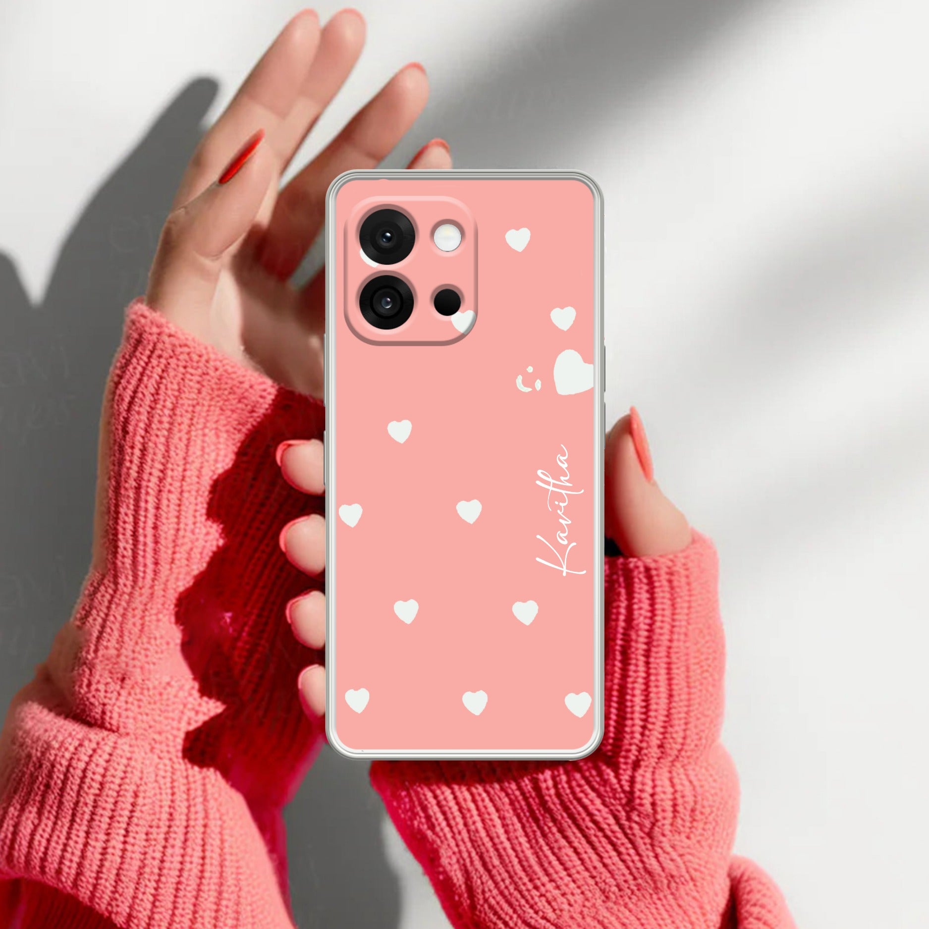Be Loved Customize Anti Yellow Case Peach For OnePlus 13s 5G