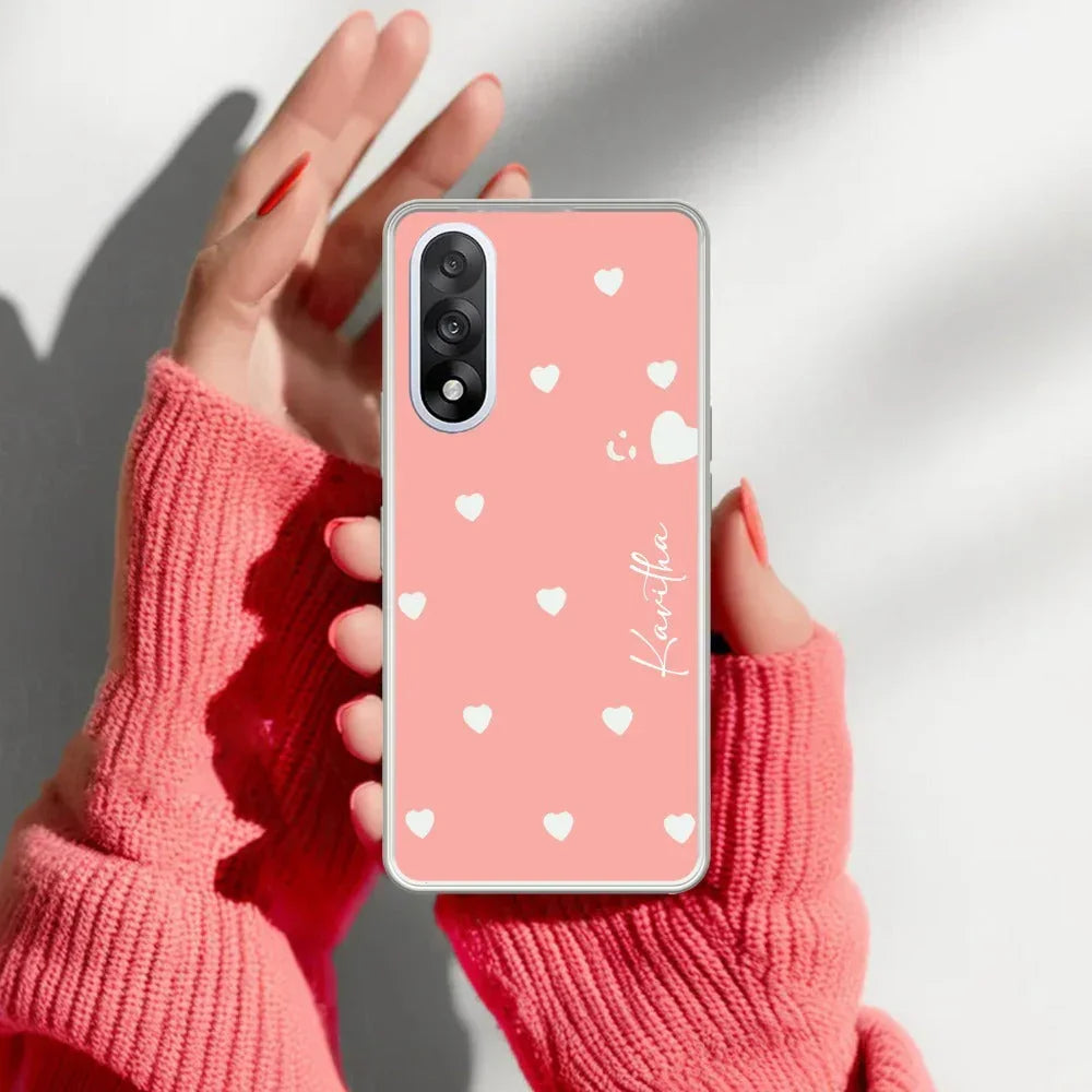 Be Loved Customize Transparent Silicon Case Peach For OnePlus - ShopOnCliQ