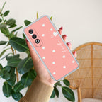 Be Loved Customize Transparent Silicon Case Peach For OnePlus Nord CE 4 5G