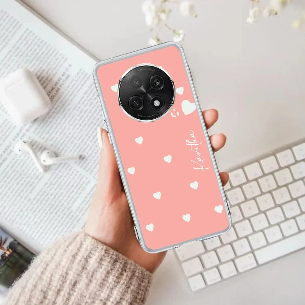 Be Loved Customize Anti Yellow Case Peach For Oppo F29 Pro 5G