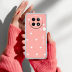 Be Loved Customize Transparent Silicon Case Peach For Realme GT 7T 5G