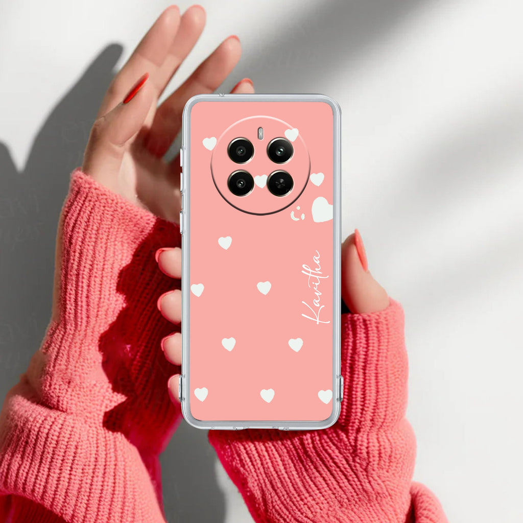 Be Loved Customize Anti Yelllow Case Peach For Realme 12 Pro 5G