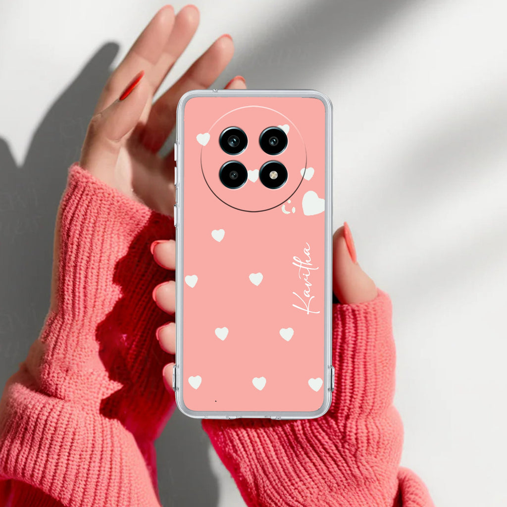 Be Loved Customize Anti Yelllow Case Peach For Realme 14 Pro Lite 5G