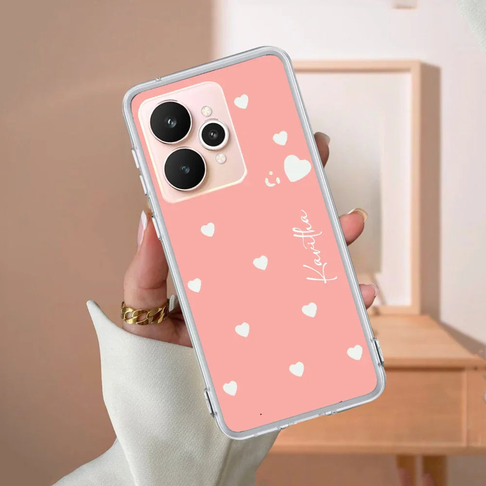 Be Loved Customize Transparent Silicon Case Peach For Realme/Narzo - ShopOnCliQ