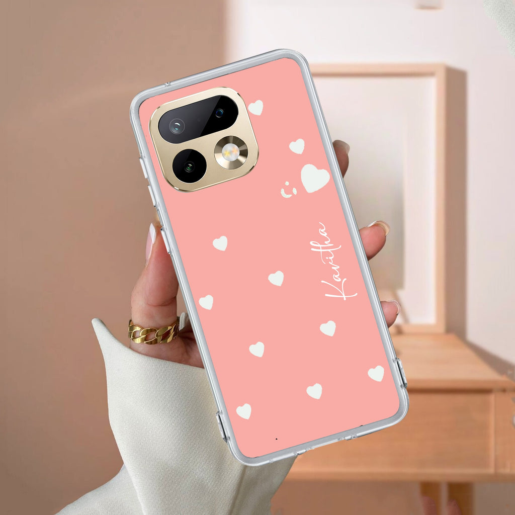 Be Loved Customize Transparent Silicon Case Peach For Realme/Narzo - ShopOnCliQ