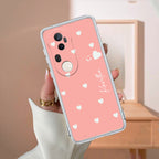 Be Loved Customize Transparent Silicon Case Peach For Vivo T4 Ultra 5G