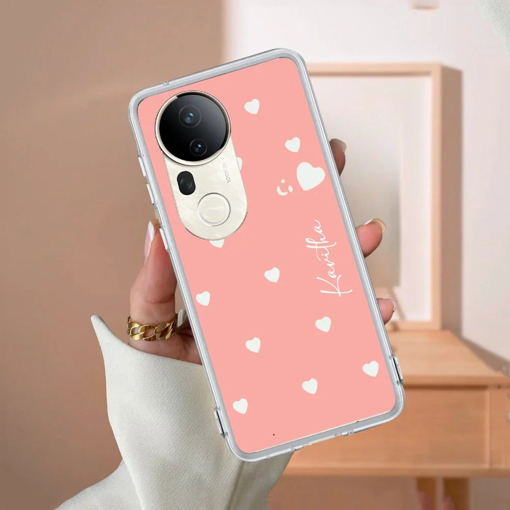 Be Loved Customize Transparent Silicon Case Peach For Vivo - ShopOnCliQ