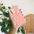 Be Loved Customize Transparent Silicon Case Peach For Vivo V23 Pro 5G