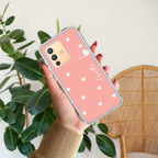 Be Loved Customize Transparent Silicon Case Peach For Vivo V23 Pro 5G