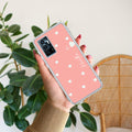 Be Loved Customize Transparent Silicon Case Peach For Vivo V23E