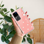 Be Loved Customize Transparent Silicon Case Peach For Vivo V30 Pro 5G