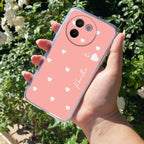 Be Loved Customize Transparent Silicon Case Peach For Vivo T2x 5G