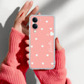Be Loved Customize Transparent Silicon Case Peach For Vivo T4 Lite 5G