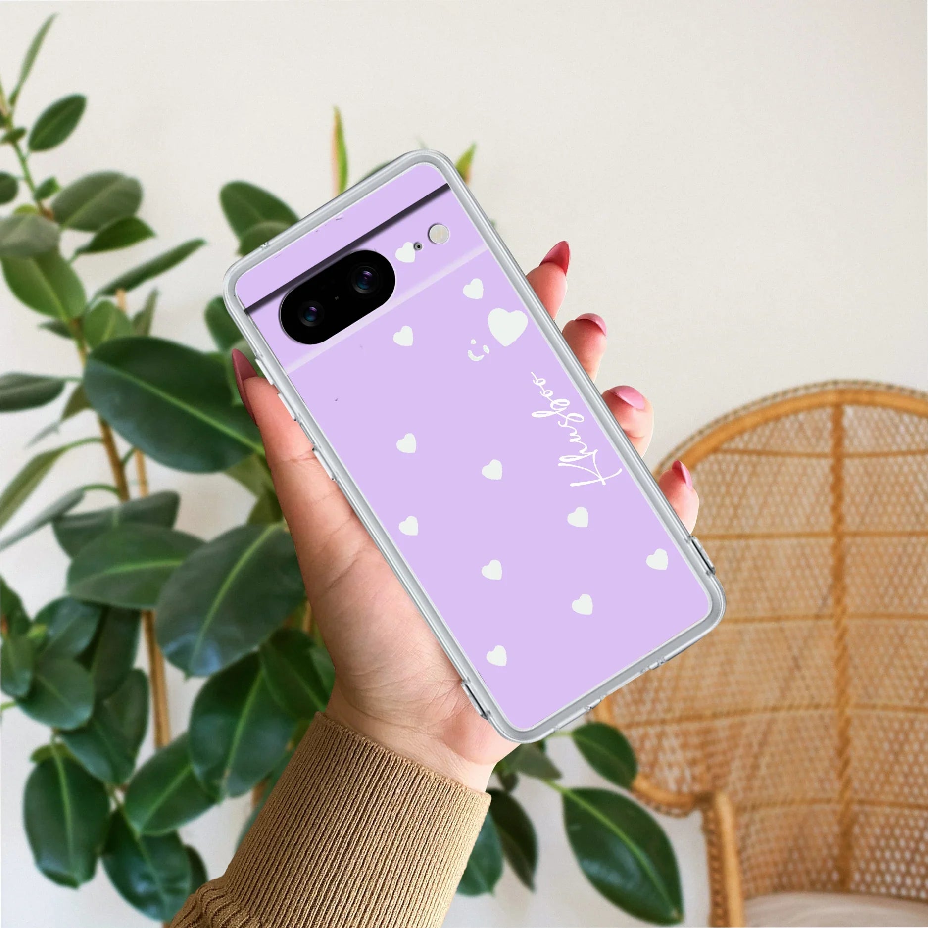 Be Loved Customize Transparent Silicon Case Purple For Google - ShopOnCliQ