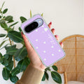 Be Loved Customize Anti Yellow Case Purple For Google Pixel 10