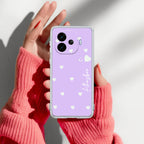 Be Loved Customize Transparent Silicon Case Purple For iQOO Neo 10R 5G