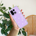 Be Loved Customize Transparent Silicon Case Purple For OnePlus 15 5G