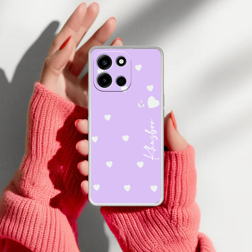 Be Loved Customize Anti Yellow Case Purple For OnePlus Nord 6 5G
