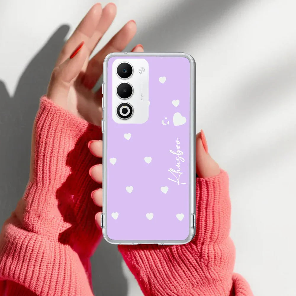 Be Loved Customize Transparent Silicon Case Purple For Oppo - ShopOnCliQ