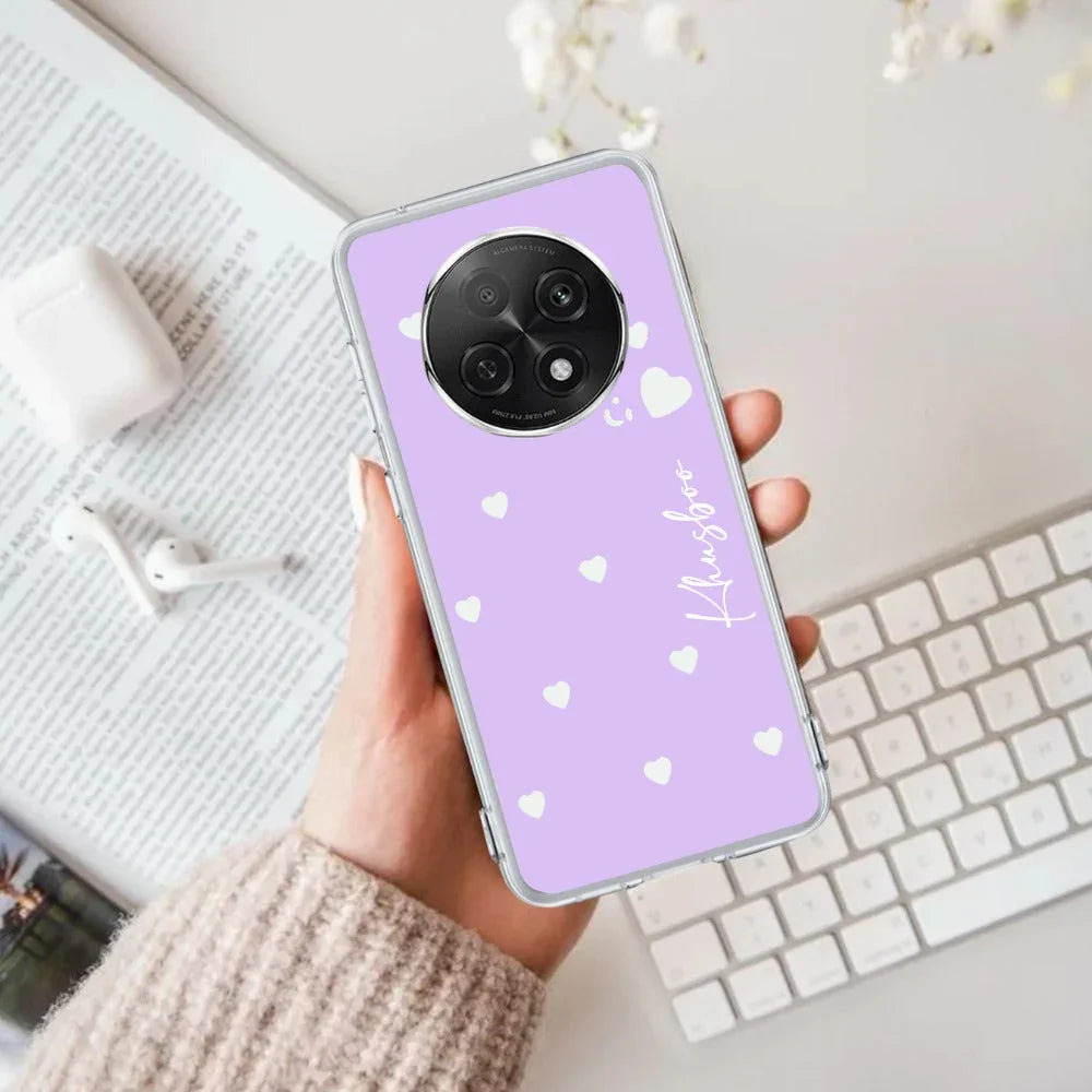 Be Loved Customize Transparent Silicon Case Purple For Oppo - ShopOnCliQ