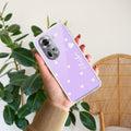 Be Loved Customize Anti Yellow Case Purple For Oppo Reno 11 5G