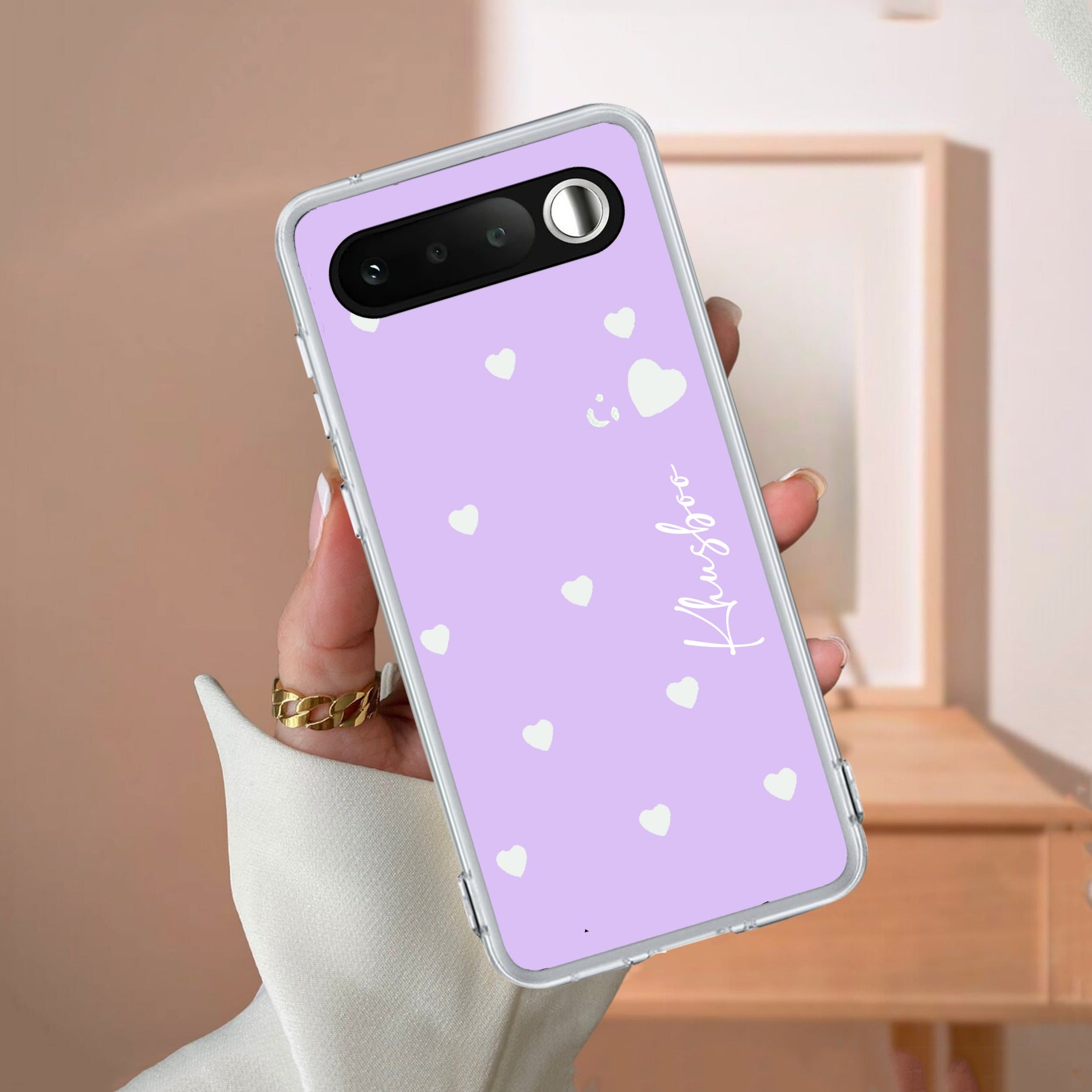 Be Loved Customize Anti Yellow Case Purple For Realme 16 5G