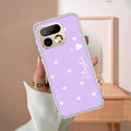 Be Loved Customize Transparent Silicon Case Purple For Realme GT 7T 5G